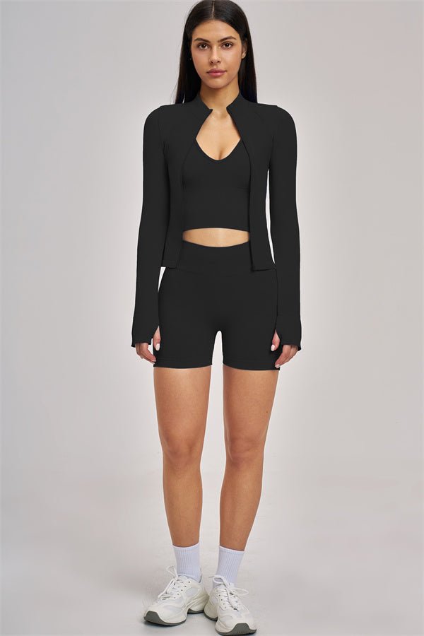NOMI | Set 3 Pezzi - Giacca, Tank Top e Shorts - Nomi