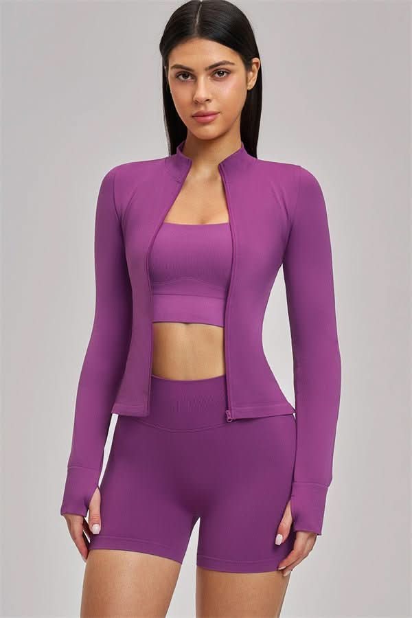 NOMI | Set 3 Pezzi Nomi — Giacca, Sports Bra e Shorts - Nomi