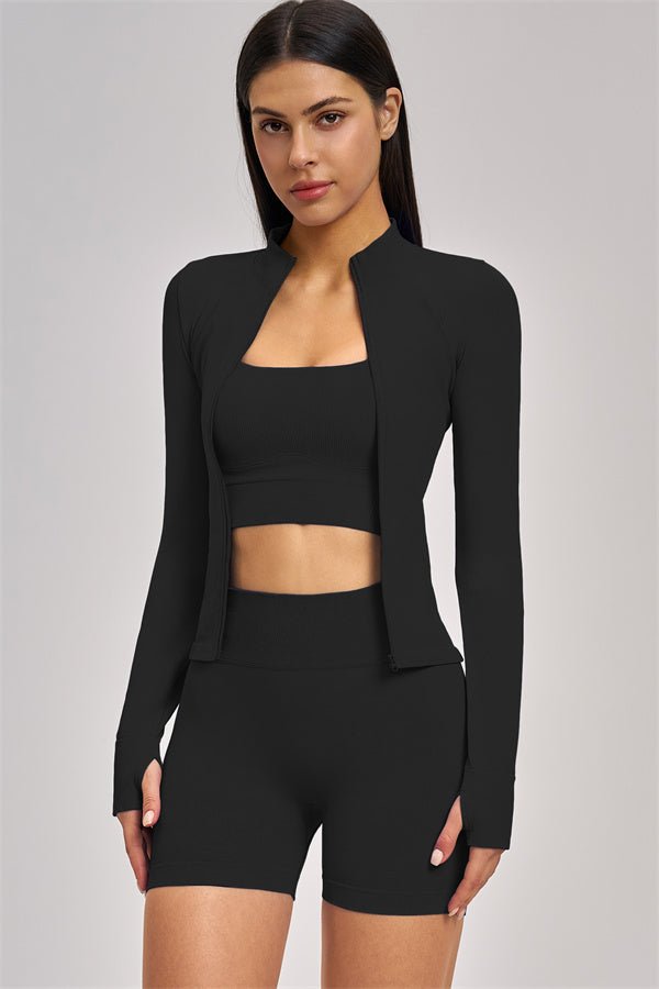 NOMI | Set 3 Pezzi Nomi — Giacca, Sports Bra e Shorts - Nomi
