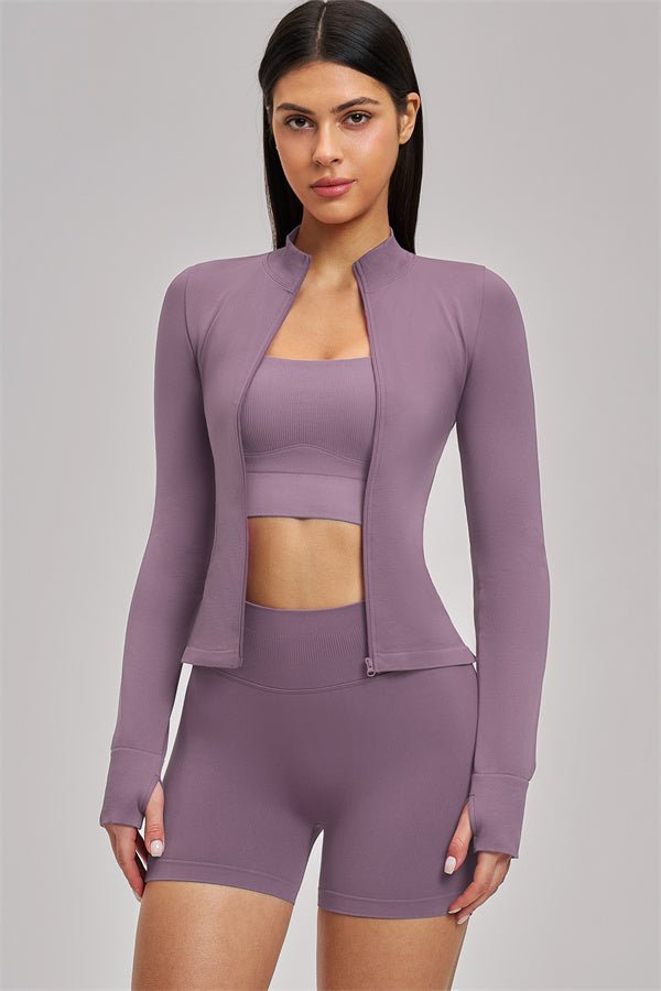NOMI | Set 3 Pezzi Nomi — Giacca, Sports Bra e Shorts - Nomi