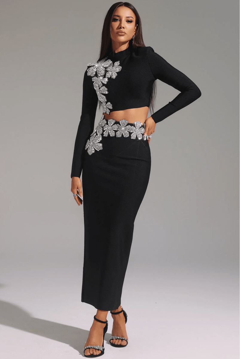 NOMI™ | Set Maxi a Fiori di Cristallo - Nomi