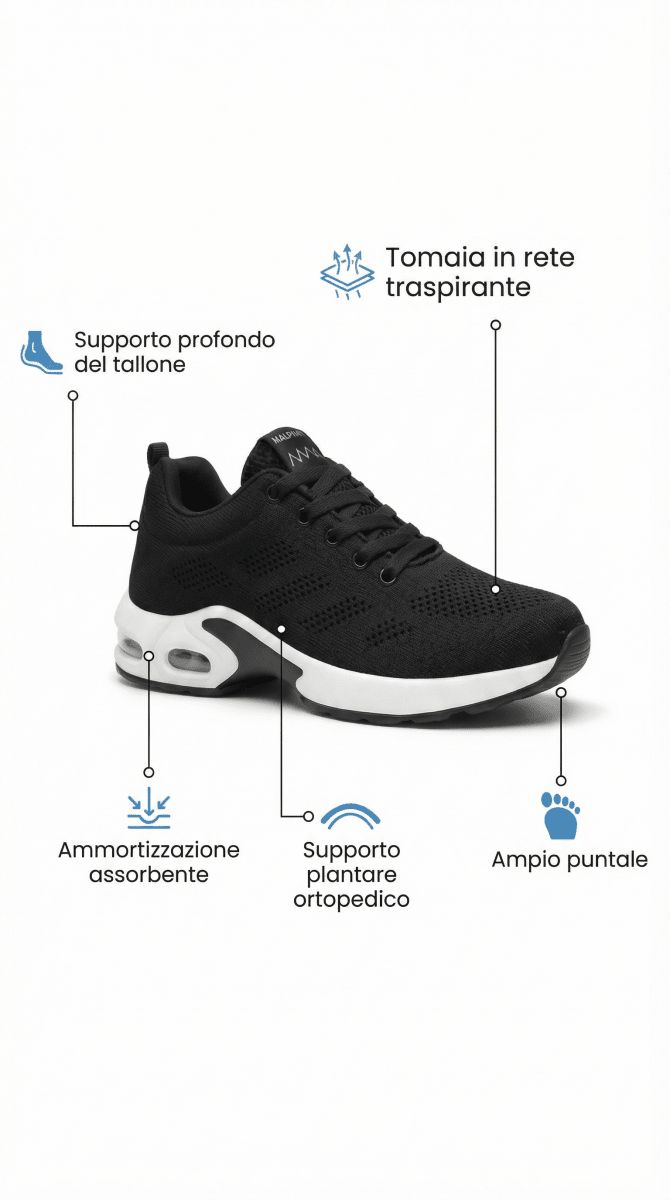 NOMI | Sneakers Comfort Pro - Comfort Senza Dolore - Nomi