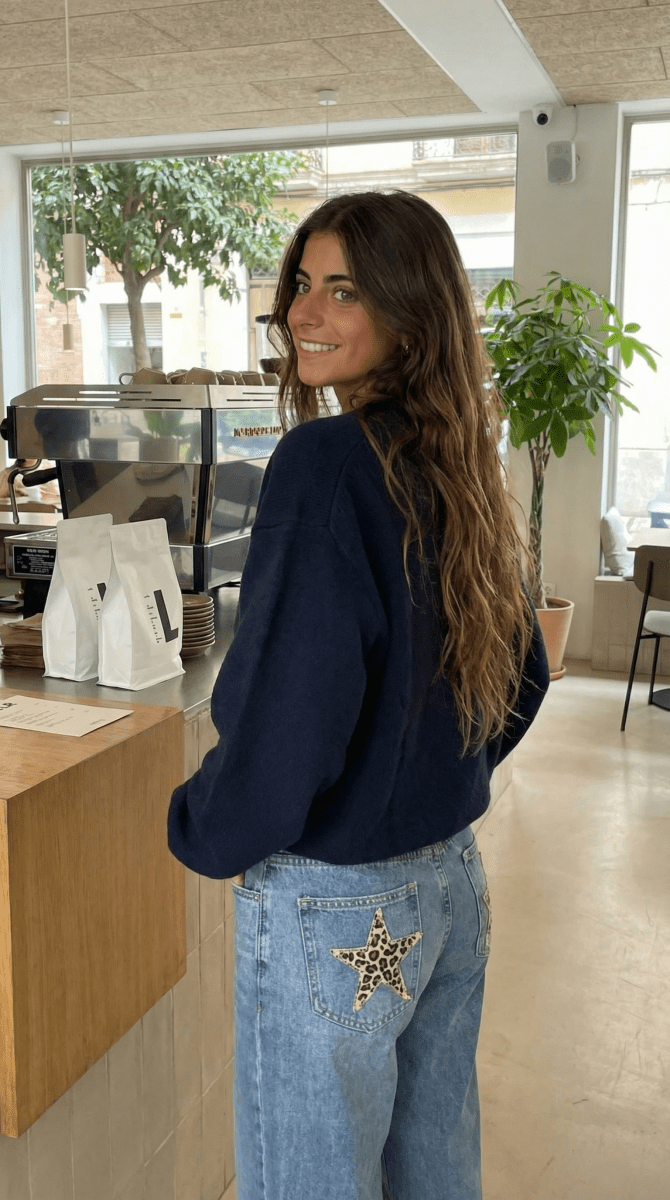 NOMI™| Star Denim Pantaloni - Audaci, Moderni e Unici - Nomi