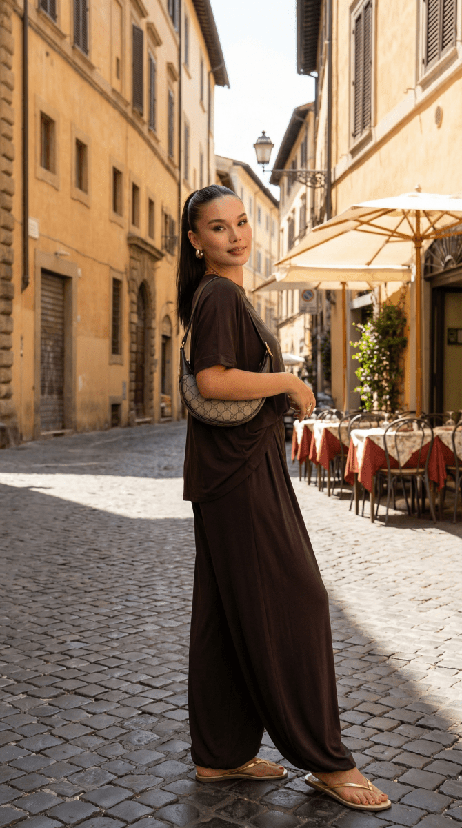 NOMI™ | Top & Pantalone Comfy - Rilassato con Stile - Nomi