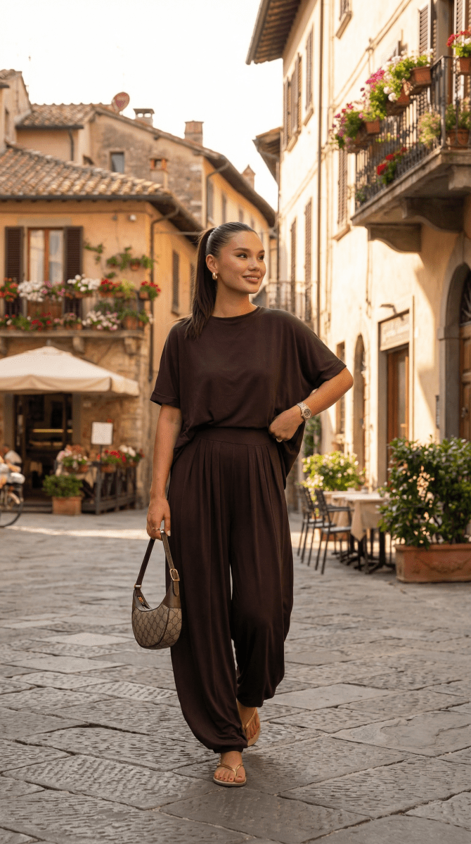 NOMI™ | Top & Pantalone Comfy - Rilassato con Stile - Nomi